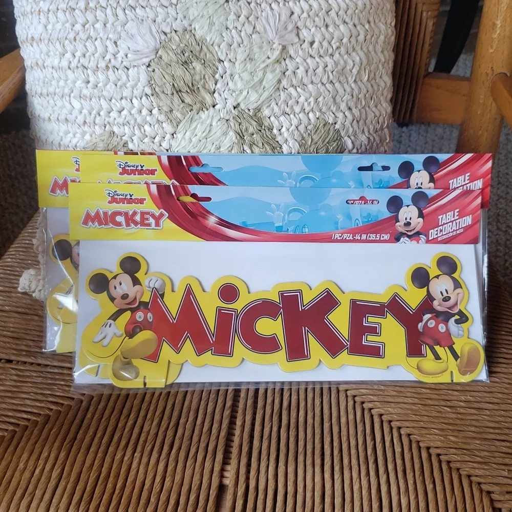 Disney Junior Mickey Mouse party supplies.  5